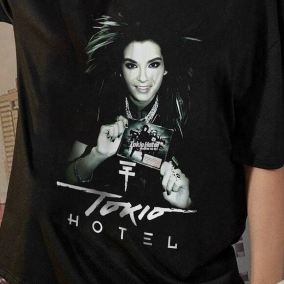 Tokio Hotel Graphic Tee Music Fan Gift Casual Band Merch Concert Tour T-Shirt - Picture 2 of 5